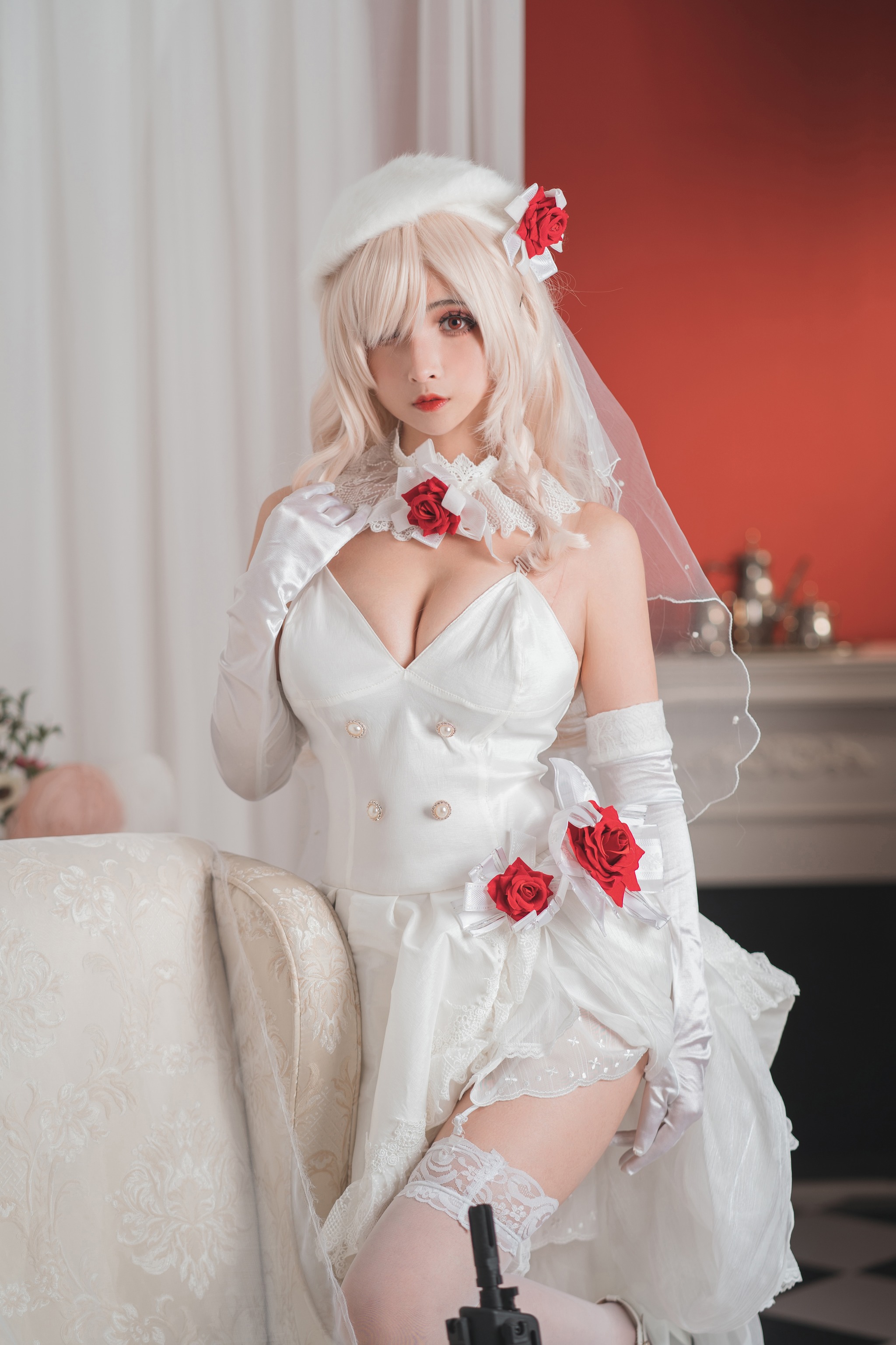 rioko凉凉子 – NO.001 G36c花嫁 [25P]-XikXak